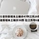 【31省份新增本土确诊47例江苏26例,31省新增本土确诊30例 在江苏等6省市】