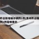 贵州昨日新增确诊病例1例/贵州昨日新增确诊病例1例是哪里的