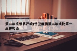 第二年疫情将严峻/世卫疫情第二年或比第一年更致命