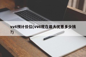 vv6预计价位(vv6现在最大优惠多少钱?)