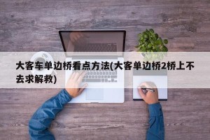 大客车单边桥看点方法(大客单边桥2桥上不去求解救)