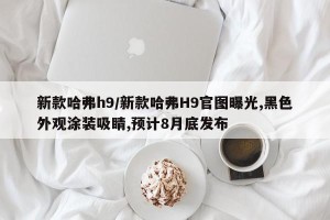 新款哈弗h9/新款哈弗H9官图曝光,黑色外观涂装吸睛,预计8月底发布