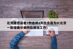 北京增感染者7例连续2天社会面为0(北京一新增确诊病例在报社工作)