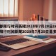 成都限行时间新规2020年7月20日/成都限行时间新规2020年7月20日是多少